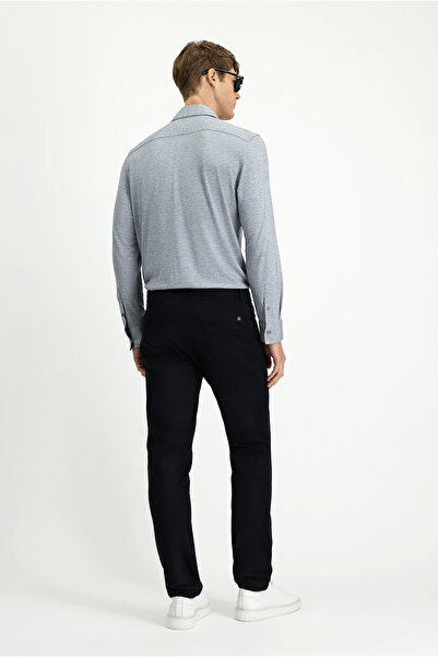 Kiğılı Slim Fit Dar Kesim Likralı Kanvas / Chino Pantolon