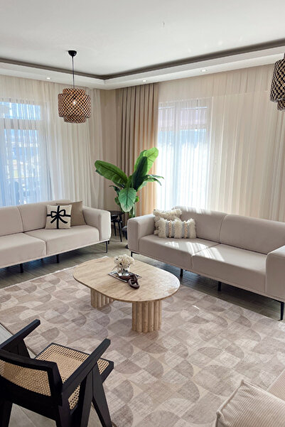 akbel halı & yatak exclusive home design Truva 6622 Bej - Akrilik Dokuma Halı...