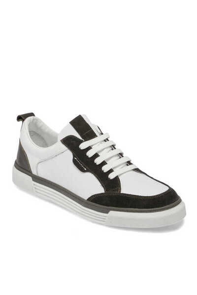 Tergan Yeşil Hakiki Deri Erkek Sneaker - E24I1AY56853-J86