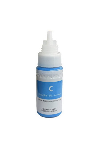 Canon Compatible cyan blue ink for Pixma printers