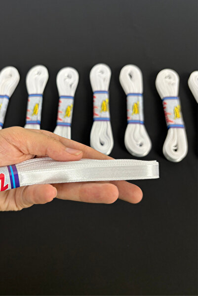 AZREN STORE Panglică albă din satin, 10 metri lungime, 1 cm lățime, panglică ...