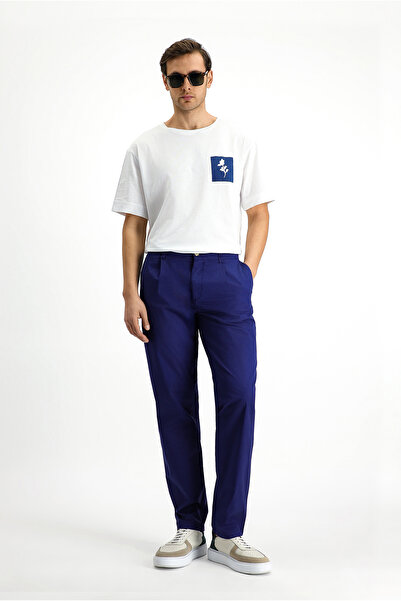 Kiğılı Regular Fit Likralı Chino/ Kanvas Pantolon