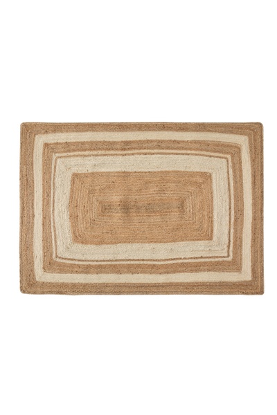Mudo Home MAFRA BORDÜRLÜ JÜT HALI BEJ 170X240