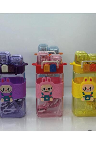 Tatlı Sebep Labubu Water Bottle Purple