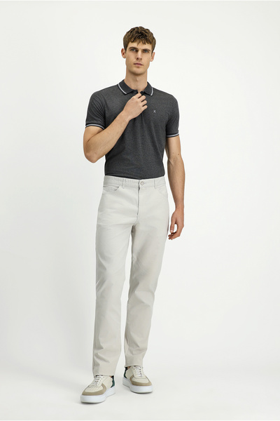 Kiğılı Relaxed Fit Rahat Kesim Likralı Kanvas / Chino Pantolon