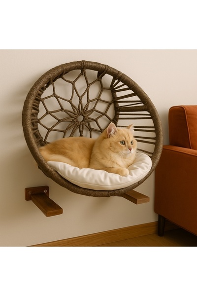Teknor Crescent Cat Dog Heating Hanging Bed