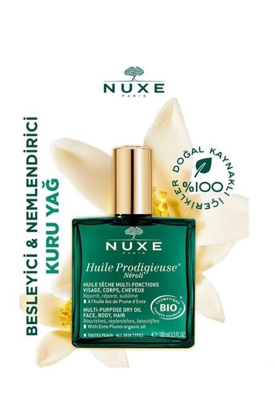 Nuxe Huile Prodigieuse Neroli Çok Amaçlı Kuru Yağ 100 ml