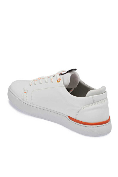 Tergan Beyaz Hakiki Nubuk Deri Erkek Sneaker - E24I1AY56823-A26