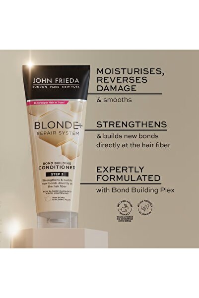 John Frieda Blonde+ Repair System Onarıcı Şampuan John Frieda 3. Adım 250 ml