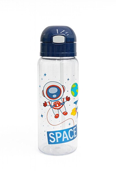 Bayev Uzay 2-Piece School Lunch Set Lunch Box - Blue Lunch Container and Water Bottle Set