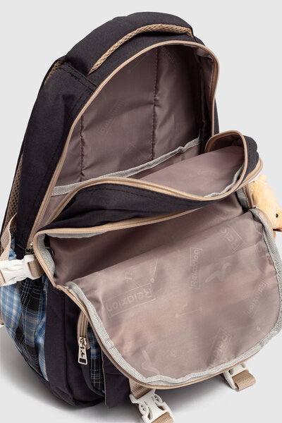 Relaxion Rlx-1396 Набір з 3 дитячих початкових класів сумка рюкзак з пеналом ланч-бокс з тримачем для олівців ОРАНЖЕВИЙ