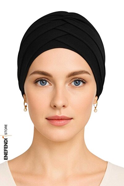 NF ND ENEFENDİ Capac exterior cu trei benzi |   Hijab negru • Elegant pentru ...