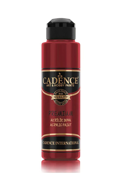 Cadence Premium 4350 Crimson Kırmızı Akrilik Boya 250 Ml