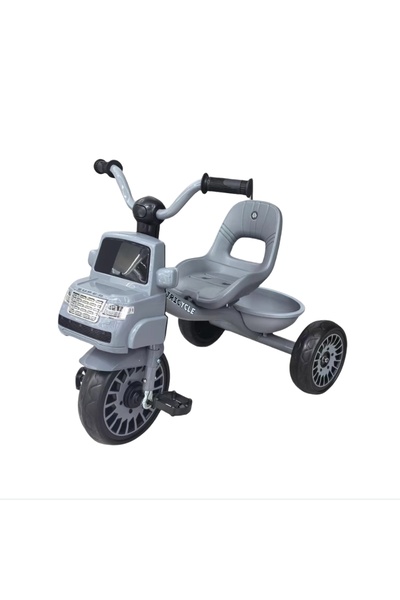 Toybox Kids Tricycle with Rear Storage Basket, Light and Music, 2-5 Years