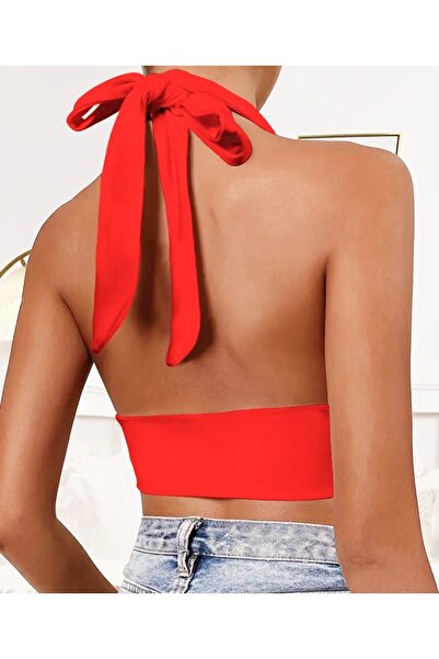 Lacis Boyundan Tie-Wide Belt Crop