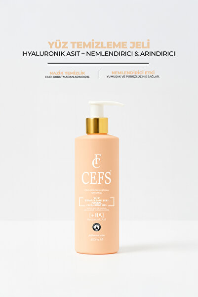 cefs Yüz Temizleme Jeli, Tüm Ciltler Için 400 ml Gözenek Sıklaştırıcı, Nemlen...