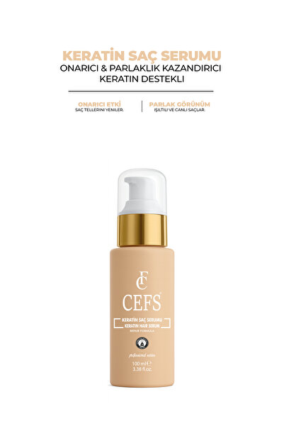 cefs Keratin Saç Serumu 100 Ml, Hızlı Saç Uzatma, , Saç Güçlendirci Serum