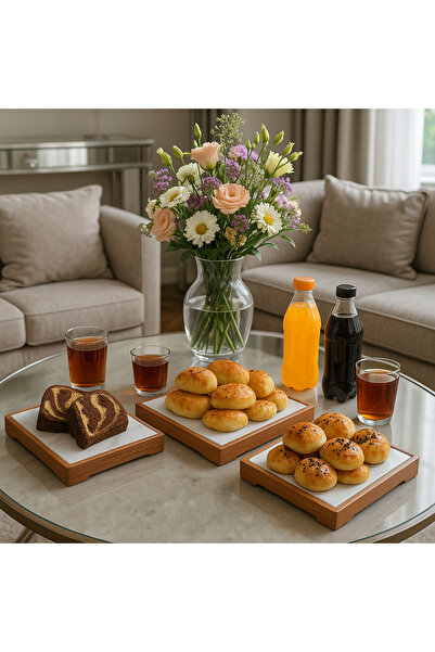 Fiyakalı Ürünler Atölyesi Ahşap Standlı Mermer Sunum,Doğrama Tahtası,Peynir Tabağı,Dekoratif Tepsi,Organizer