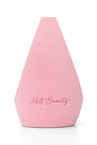 Hill Beauty Turkey اسفنجة مكياج احترافية غير لاتكس وردي