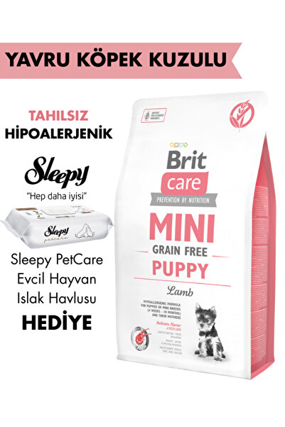 Brit Care Tahılsız Mini Puppy Kuzulu Köpek Maması 2 Kg