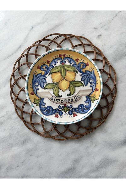 Lovenwoven İkili 2’li Set Clover Amerikan Servis Supla Rattan Bambu Duvar Dekoru