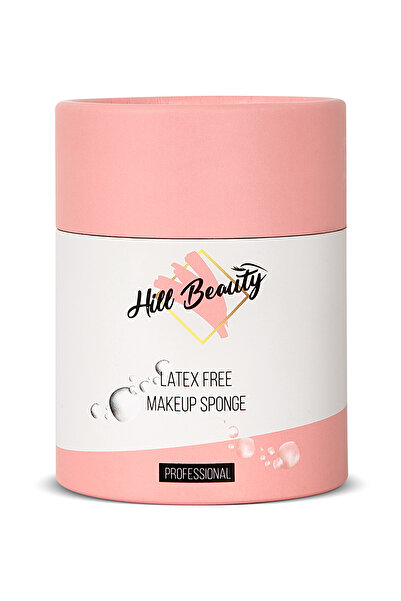 Hill Beauty Turkey Profesyonel Makyaj Süngeri Non-Latex Pembe