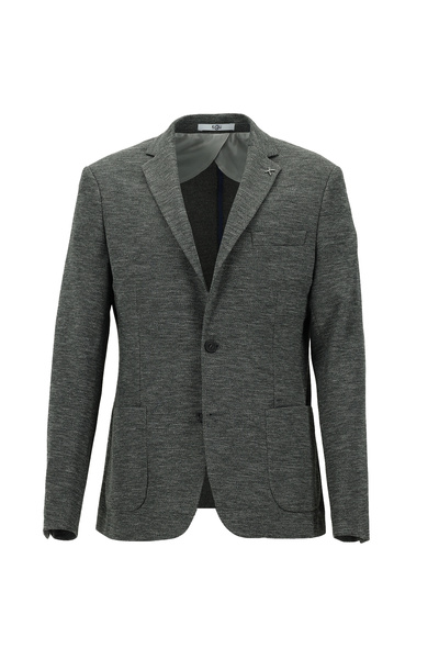 Kiğılı Relaxed Fit Comfortable Cut Sports Knitted Jacket