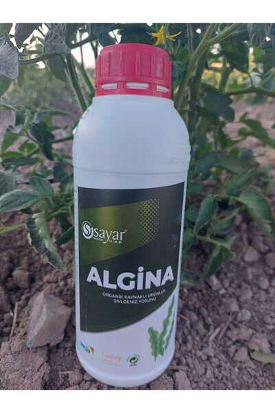 toprak tarım Deniz yosunu gübre Algina bitkilerde stres giderici 1 lt