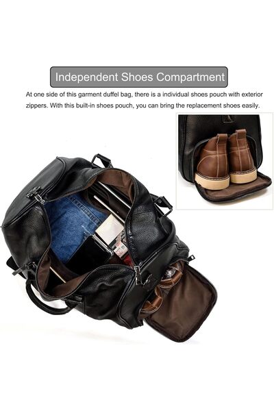 Ladystyle Lord Ayakkabı Bölmeli Kahverengi Seyahat Çantası Ve El Valizi