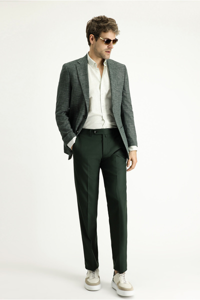 Kiğılı Relaxed Fit Зручний крій Жакет із суміші льону