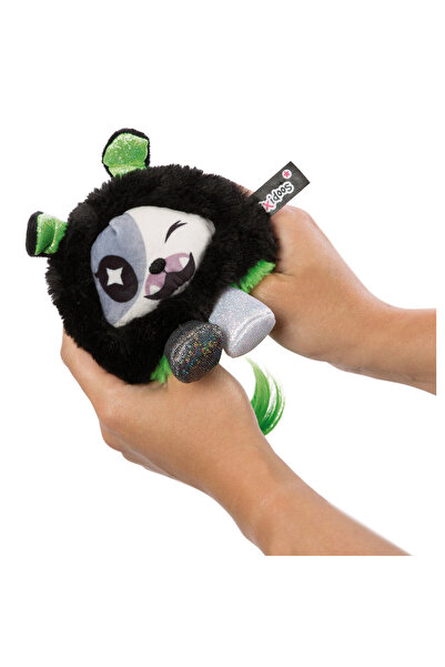 NİCİ Catel reversibil de plus 2 in 1, Bonbi, Negru, 12 cm