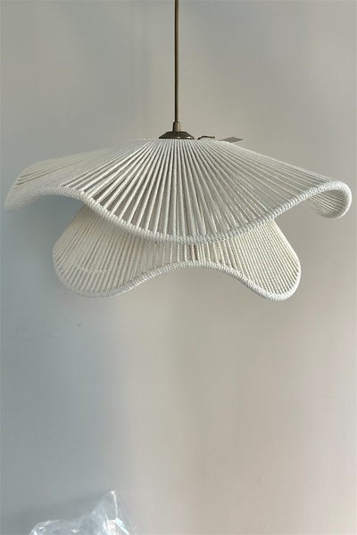 afralya home AFRALYA Handmade Tekli Sarkıt Avize