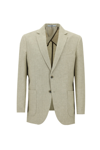 Kiğılı Jachetă sport din lână, cu o formă relaxată și o croială confortabilă