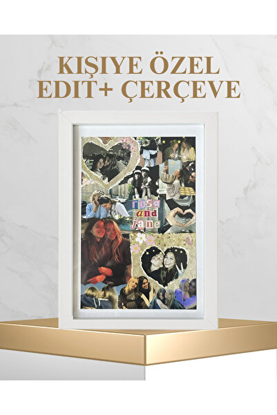 MRDIY Kişiye Özel Fotoğraflı Çerçeve ( YENİ YIL HEDİYESİ, SEVGİLİ, ARKADAŞ , AİLE, DOĞUM GÜNÜ)