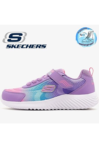 SKECHERS Bounder Hydra-Cool Waterproof 303452L Ortopedik Çocuk Spor Ayakkabı LİLA