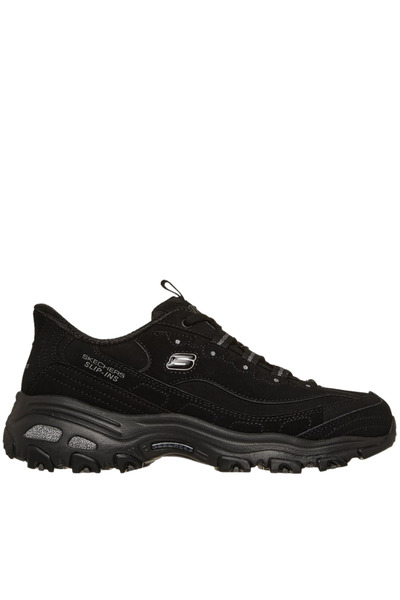 SKECHERS Pantofi sport pentru femei, D'LITES BIGGEST FAN 11930-BBK negri, pie...