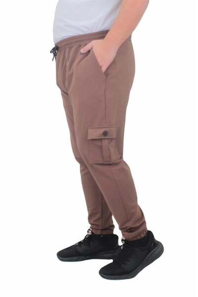 Starbattal Plus Size Men's Straight Commando Sweatpants 22520 TABA