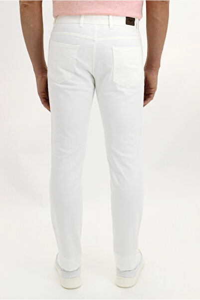 Kiğılı Slim Fit Dar Kesim Likralı Kanvas / Chino Pantolon