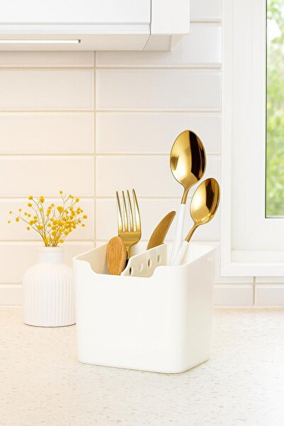 Bayev 3 Pieces Samba Spoon Fork Organizer - Spoon Holder Cabinet Organizer