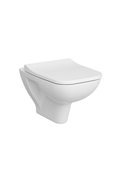 VitrA S20 Square 7508L003-0850 SmoothFlush Asma Klozet, 52 cm, Beyaz