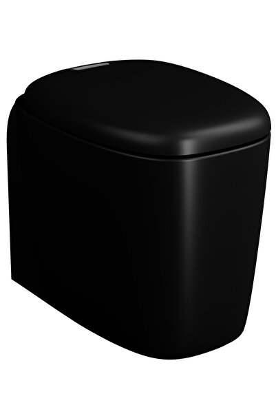 VitrA Plural 126-483-009 Klozet Kapağı, Mat Siyah