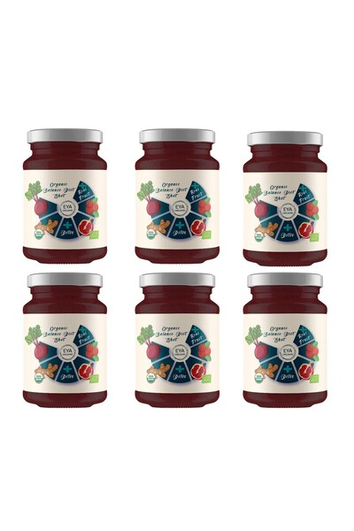 EYA ORGANİK ORGANİK DETOX SHOT (ZENCEFİL-NAR-PANCAR-KIZILCIK) 60ML CAM KAVANO...