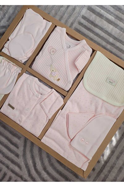 Caramell İncibaby Soft Colour Premium % 100 Pamuk 10'lu Kız Bebek Hastane Çık...