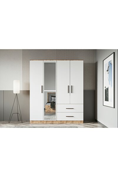 Vivense Zita Genç Odası Takımı, 4 Kapaklı