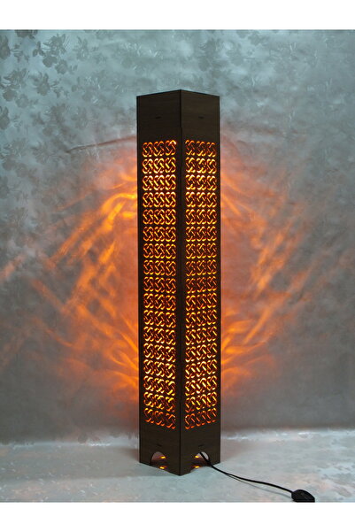 Genel Markalar Ahşap Ev Dekorasyonu Gece Aydınlatması Gece Lambası Led Işıklı Lambader 100cm