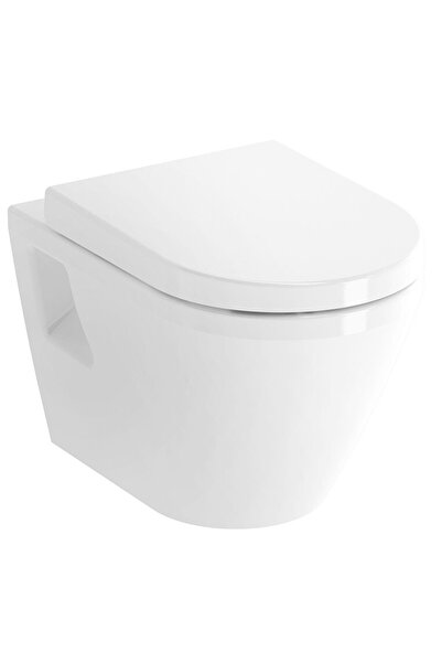 VitrA Integra Round 7062L003-0850 Rim-ex Asma Klozet, 54 cm, Beyaz