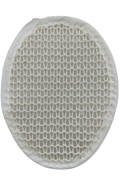 lara buklet 500 قطعة من ليفة الاستحمام المحبوكة من الجوت للاستعمال مرة واحدة،...