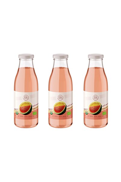 EYA ORGANİK ORGANİK KARPUZLU LİMONATA (%100 MEYVE) 250 ML CAM ŞİŞE (3'LÜ PAKET)