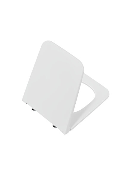 VitrA Equal 119-003R009 İnce Klozet Kapağı, Yavaş Kapanır, Kolay Çıkabilir, B...
