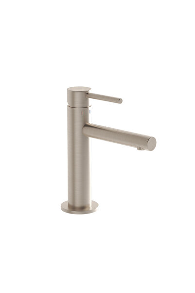 VitrA Origin A4255634 Lavabo Bataryası, Fırçalı Nikel